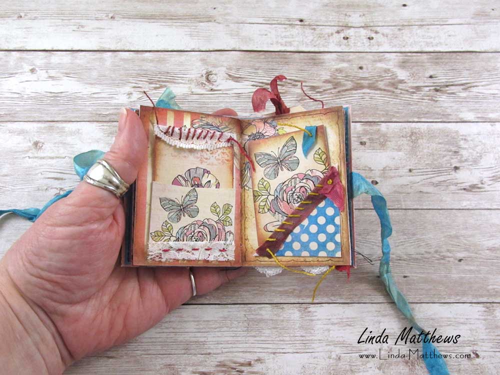 Scrappy Garden Mini Junk Journal Kit