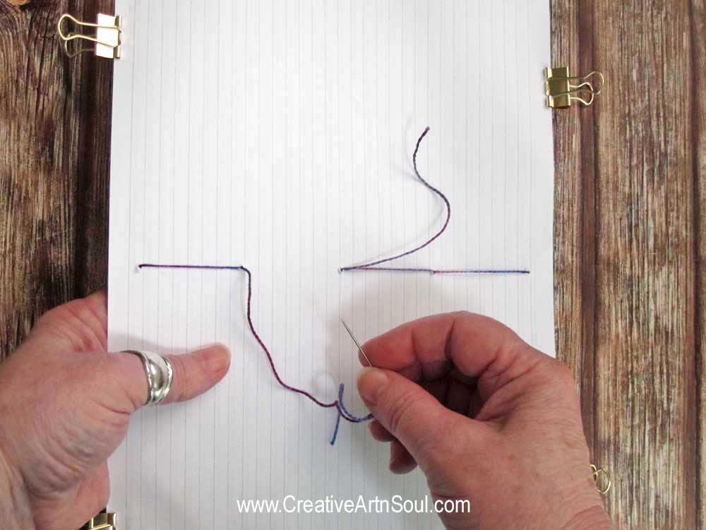 How to Make a Printable Writing Journal Using Pamphlet Stitch