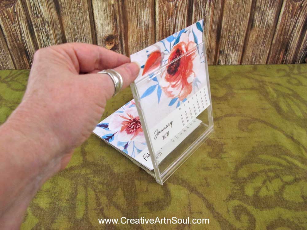 How To Make A Cd Case Calendar 