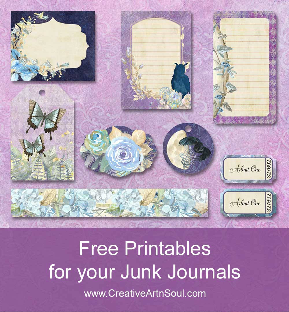 Free MoonDance Printables for Your Junk Journals > Creative ArtnSoul ...