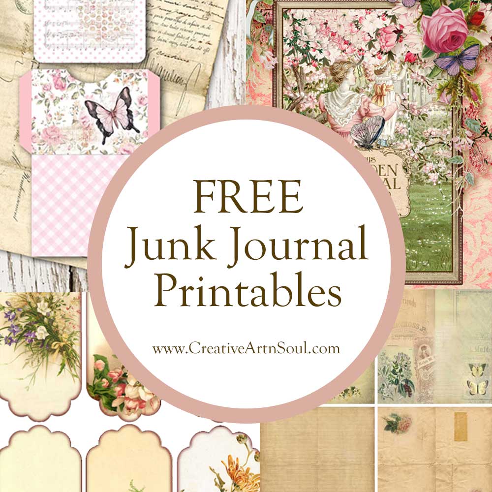Free Junk Journal Printables Printable Templates