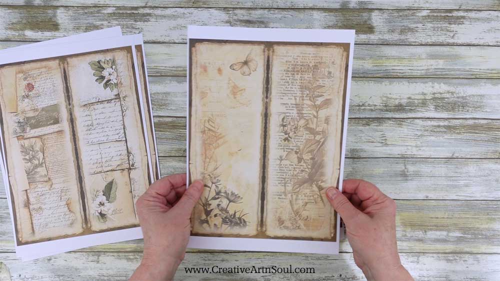 Make a Printable Tall and Skinny Junk Journal