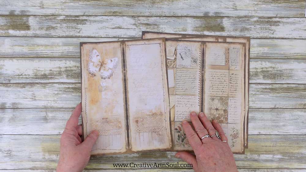 Make a Printable Tall and Skinny Junk Journal