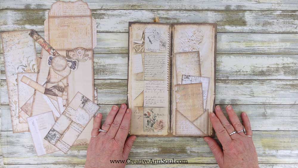 Make a Printable Tall and Skinny Junk Journal