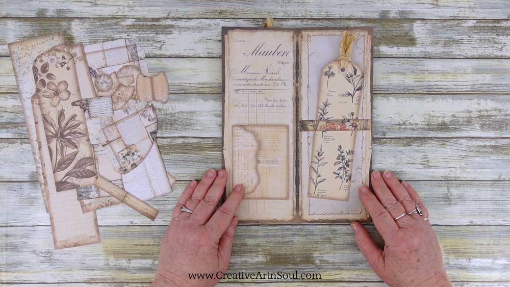 Make a Printable Tall and Skinny Junk Journal