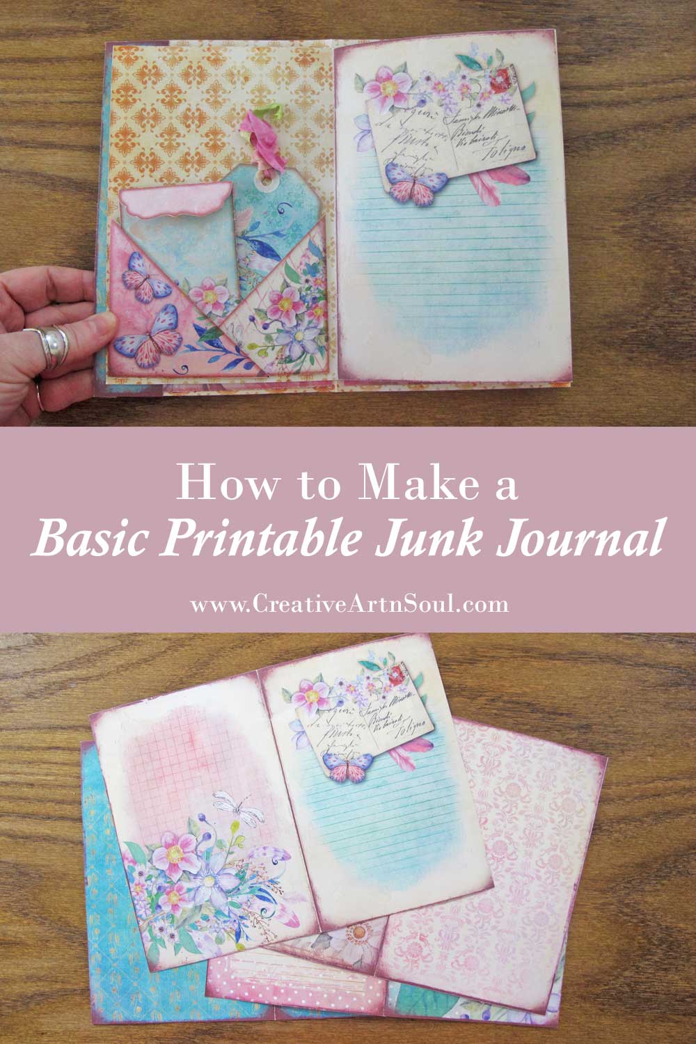 How to Make a Basic Printable Junk Journal > Creative ArtnSoul