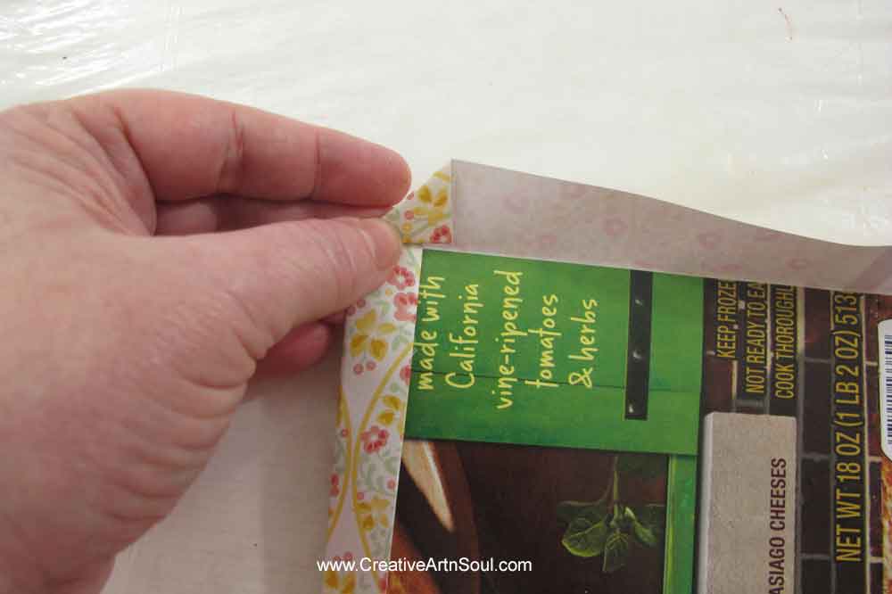 How to make an Easy Junk Journal Cover with Spine using Printables