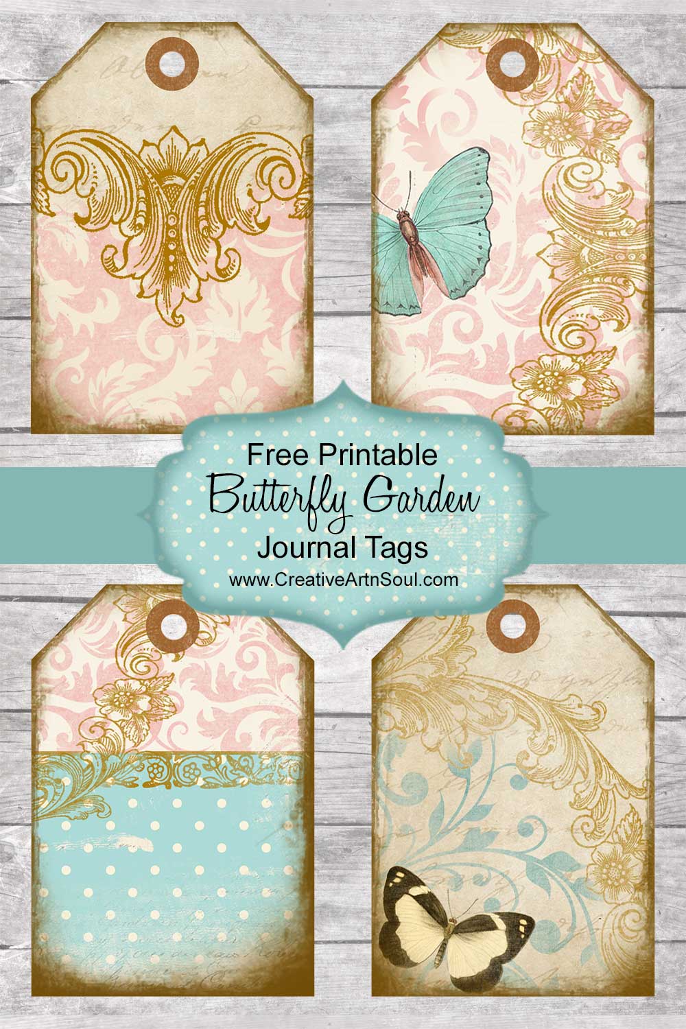 Butterfly Garden Journal Free Printables