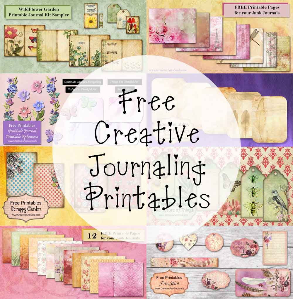 Free Printables Library Signup | Creative ArtnSoul Journaling